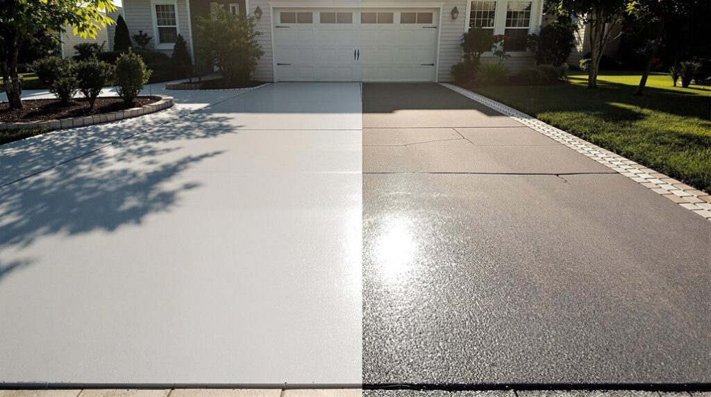 concrete driveway advantages highlighted